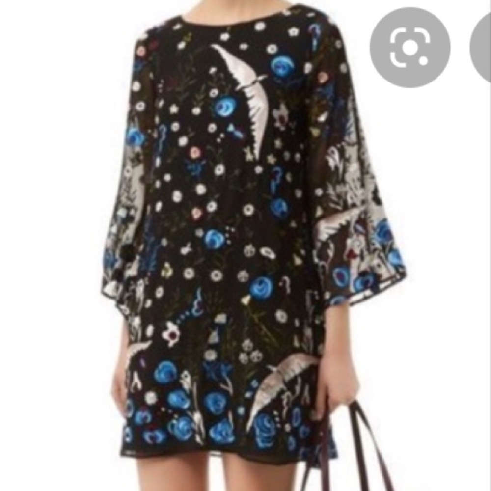 Alice + Olivia Embroidered Dress